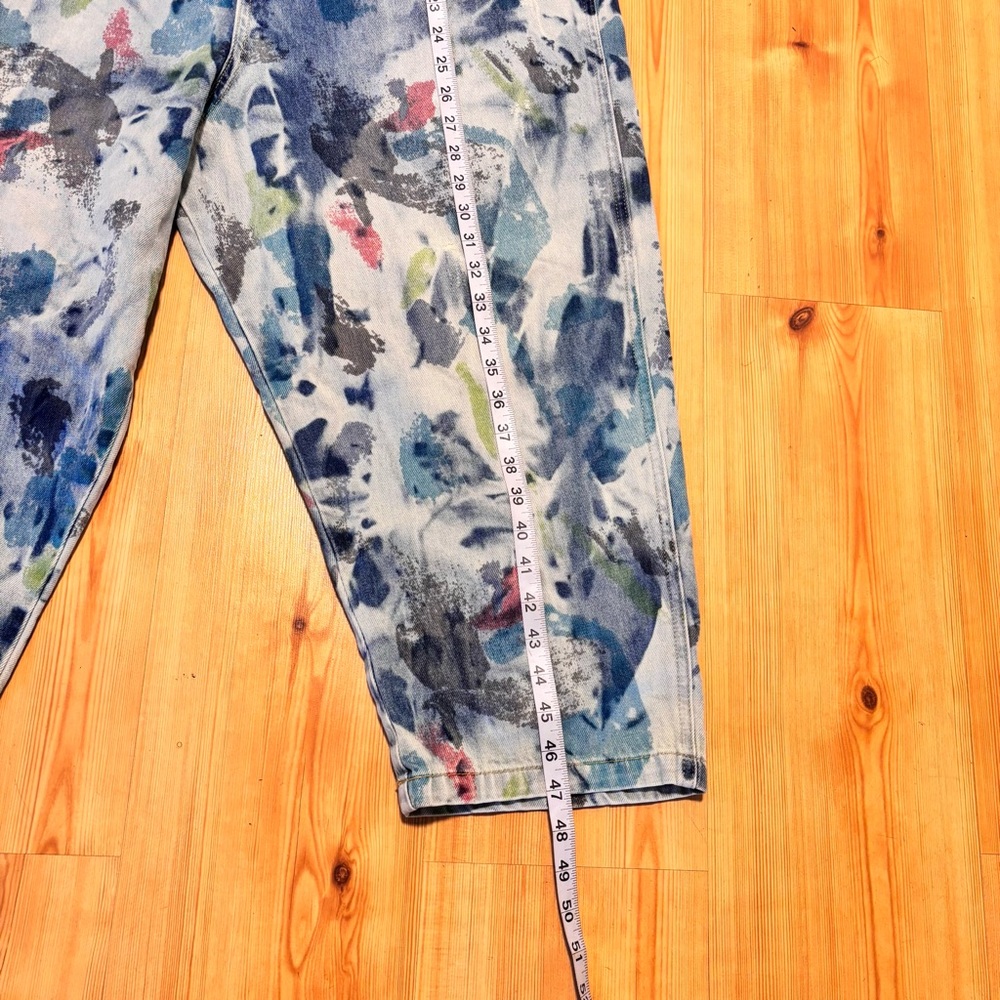 Stylish Monthorigin Multicolor Denim Jumpsuit - image 6